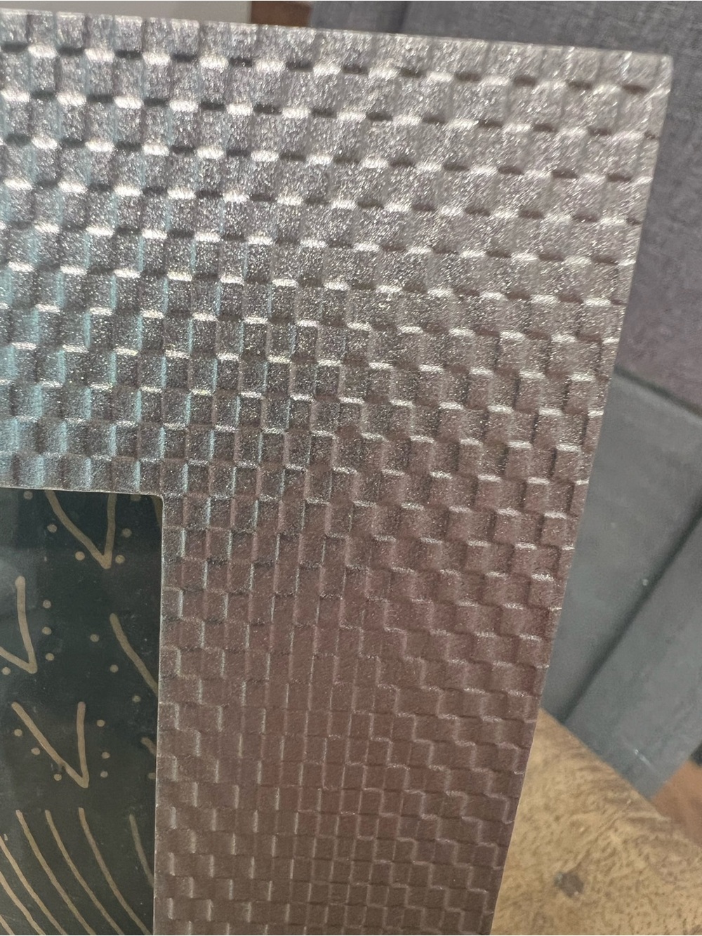Milano Silver Textured Photo Frame - Picture 2 of 5